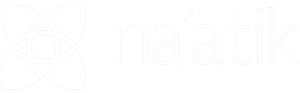logo naatik blanco